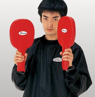 Winning CM-15 boxing paddles - red pair