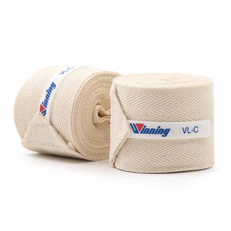 Winning VL-C non-stretch boxing hand wraps - rolled pair