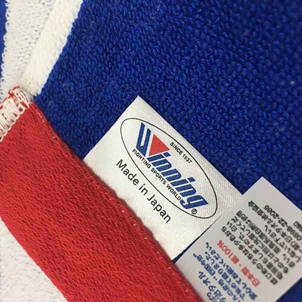 Winning TW-200 face towel - logo detail