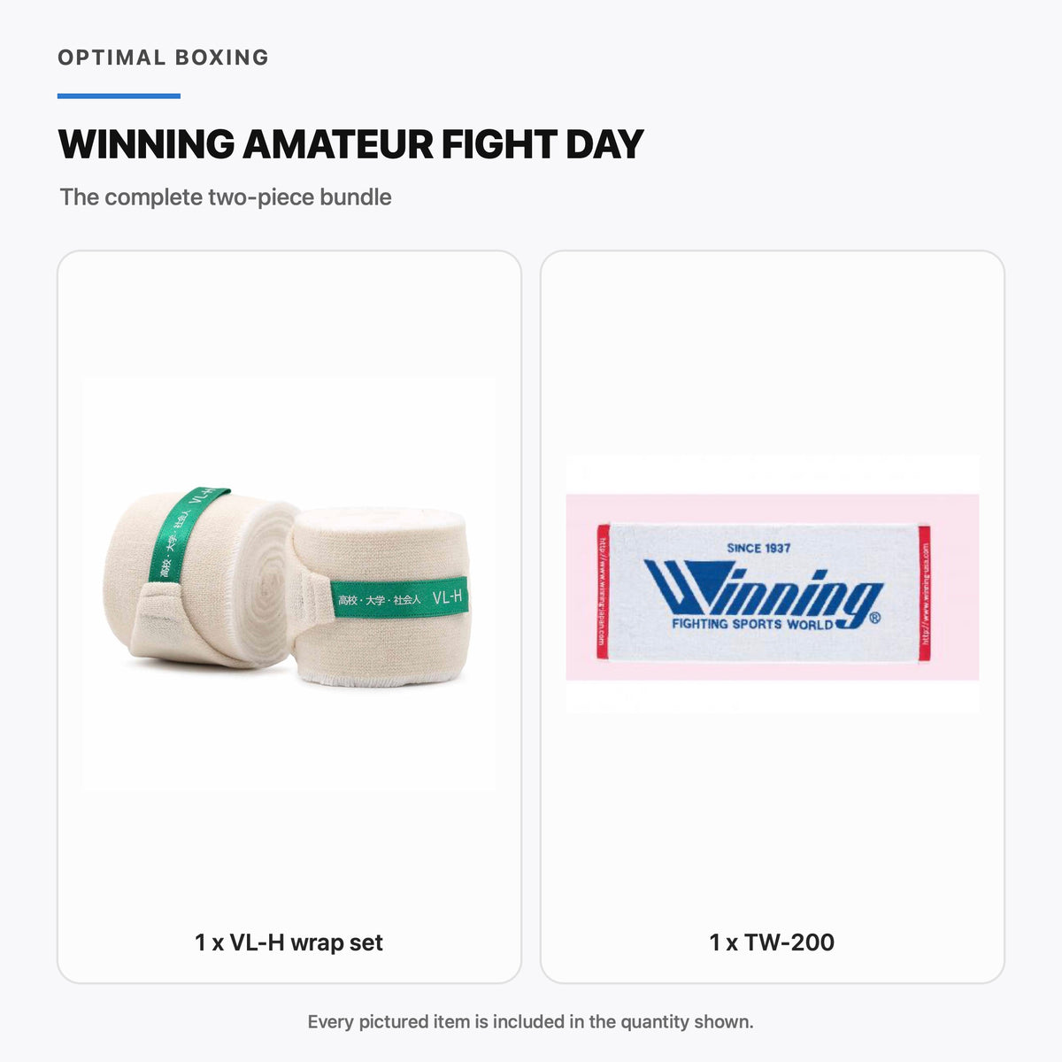 Winning Amateur Fight Day Bundle