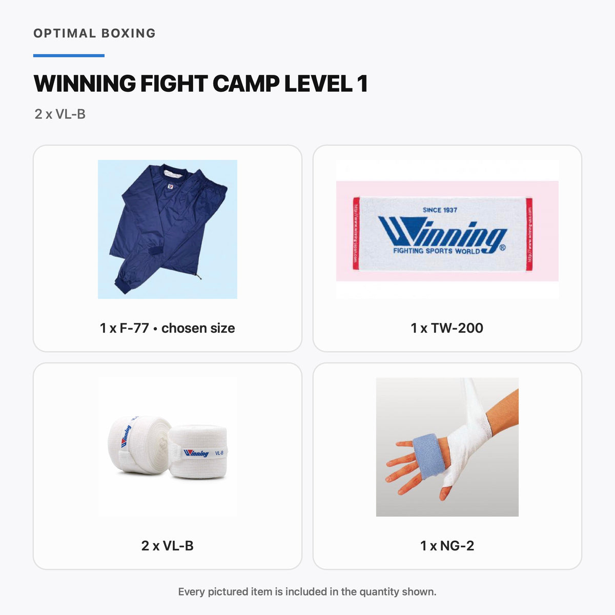 Winning Fight Camp Level 1 Bundle